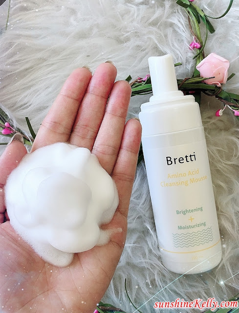Bretti Brightening & Moisturizing Amino Acid Cleansing Mousse Review, Bretti, Foam Cleanser, Facial Cleanser, Promo Code, Beauty Review, Beauty 