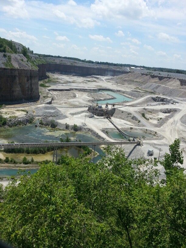 Towns and Nature Fort Wayne, IN Hanson/May Stone and Gravel Quarry