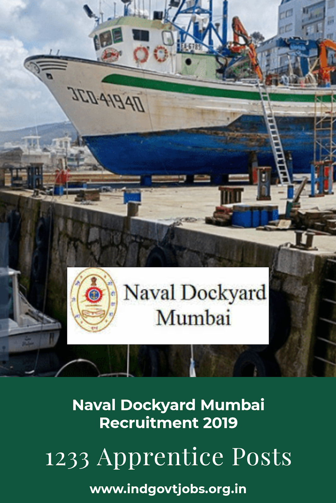 Naval Dockyard Mumbai Recruitment 2019 1233 Vacancies In Apprentice naval-dockyard-mumbai-recruitment-2019-1233-vacancies-in-apprentice