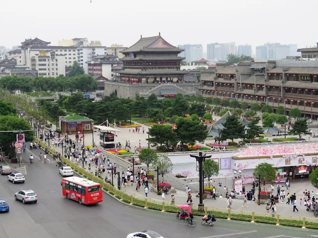 Drum Tower in Xi'an China