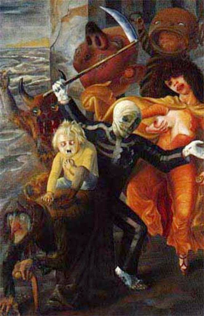 Faces Of Nightmare Through History The Seven Deadly Sins By Otto Dix