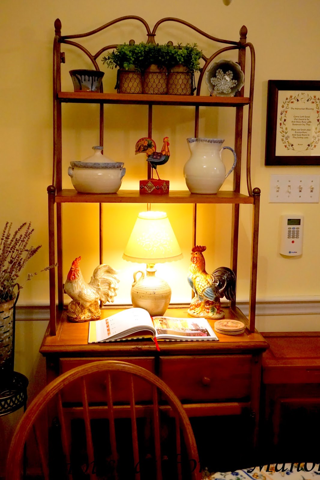 House at Forest Manor The Baker's Rack