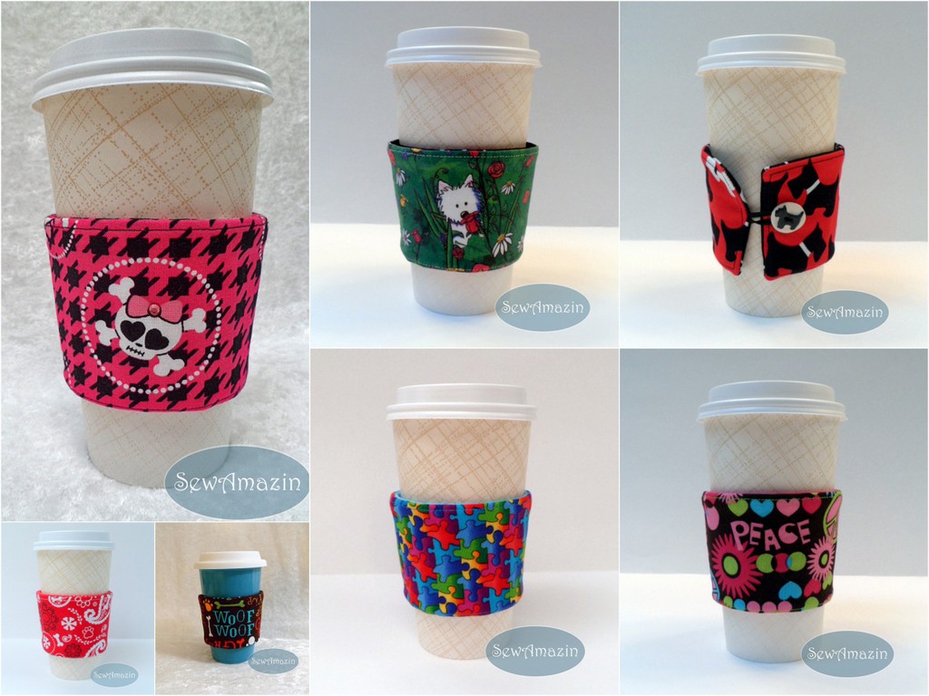 Coffee Cup Cozies and Wraps