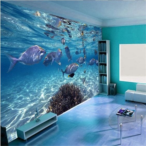 Fantasy 3D Wallpaper Designs for Living room&bedroom walls