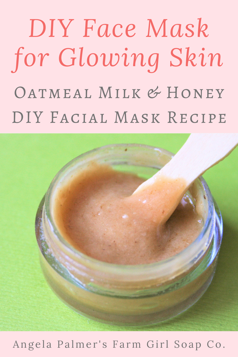 Oatmeal, Goat Milk, and Honey DIY Facial Mask Recipe - Angela Palmer's ...