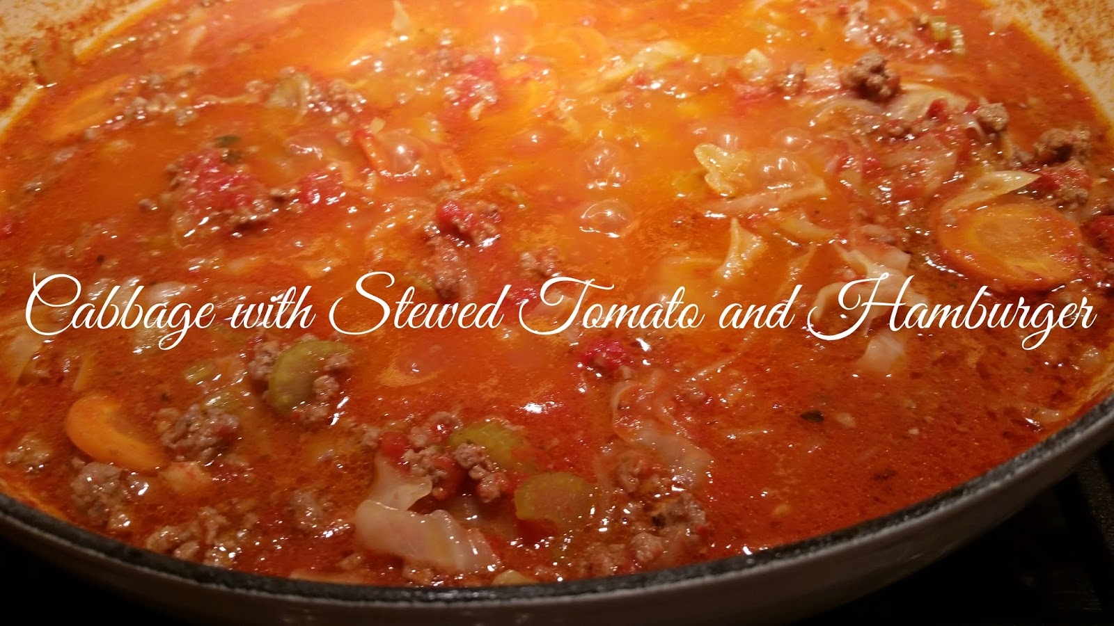 Pressure Cooker Cabbage & Cabbage Roll Stew