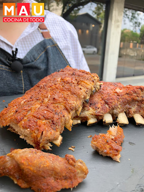 costillitas costillas de cerdo baby back ribs instantpot olla de presion mau cocina de todo receta