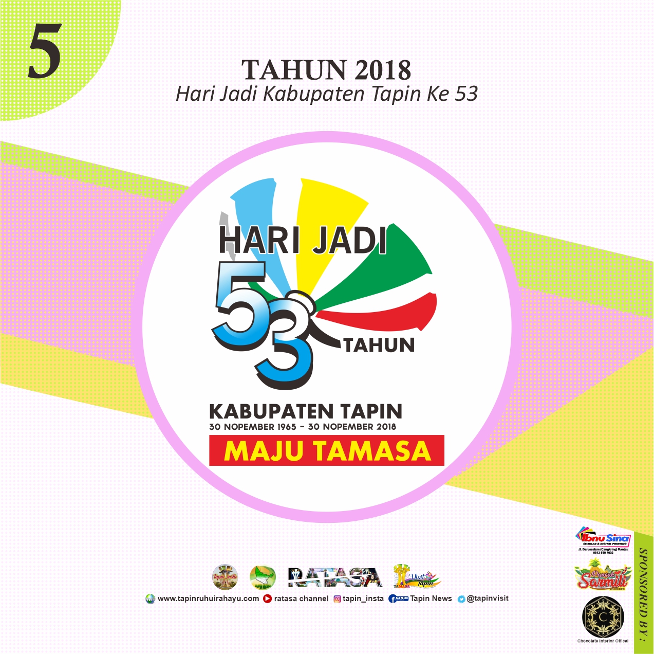 7 LOGO HARI JADI KABUPATEN TAPIN