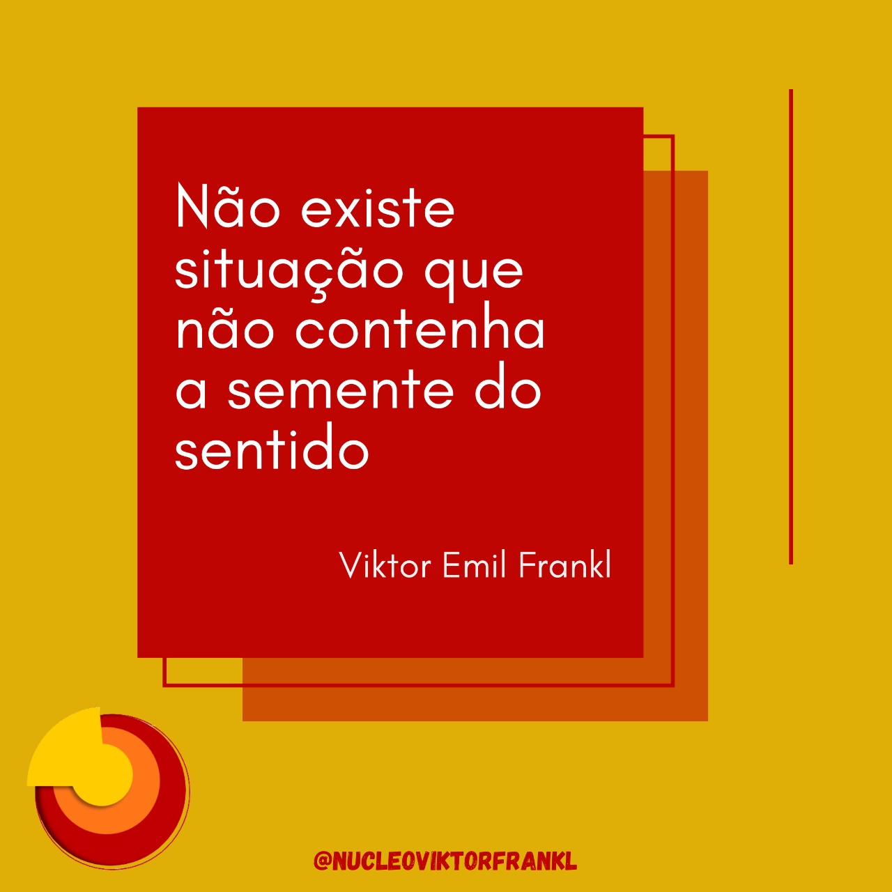 Núcleo Viktor Frankl de Logoterapia Nada é completamente inútil, sempre podese servir como mau Núcleo Viktor Frankl de Logoterapia Nada é completamente inútil, sempre podese servir como mau