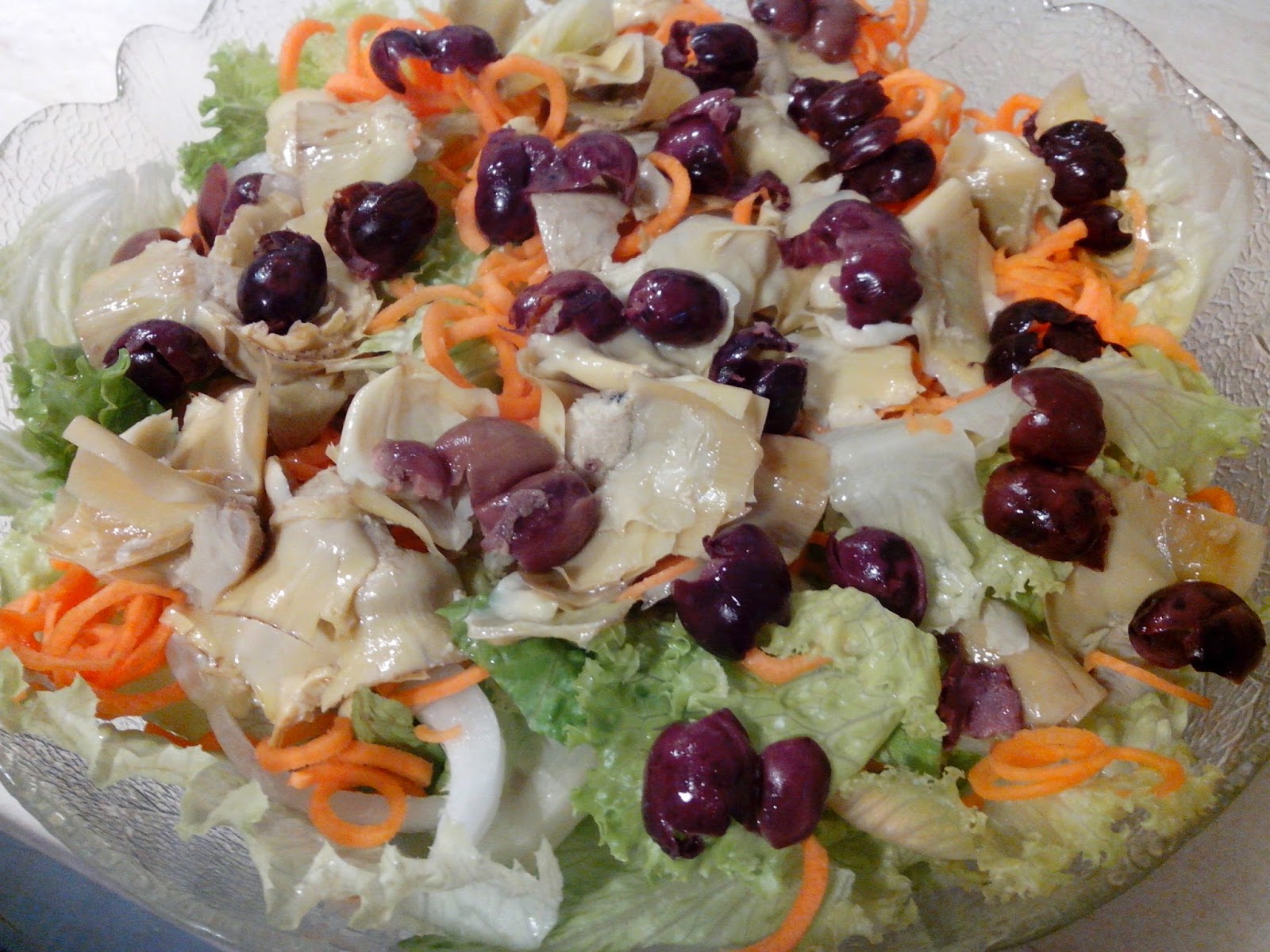 insalata con carciofini e patate