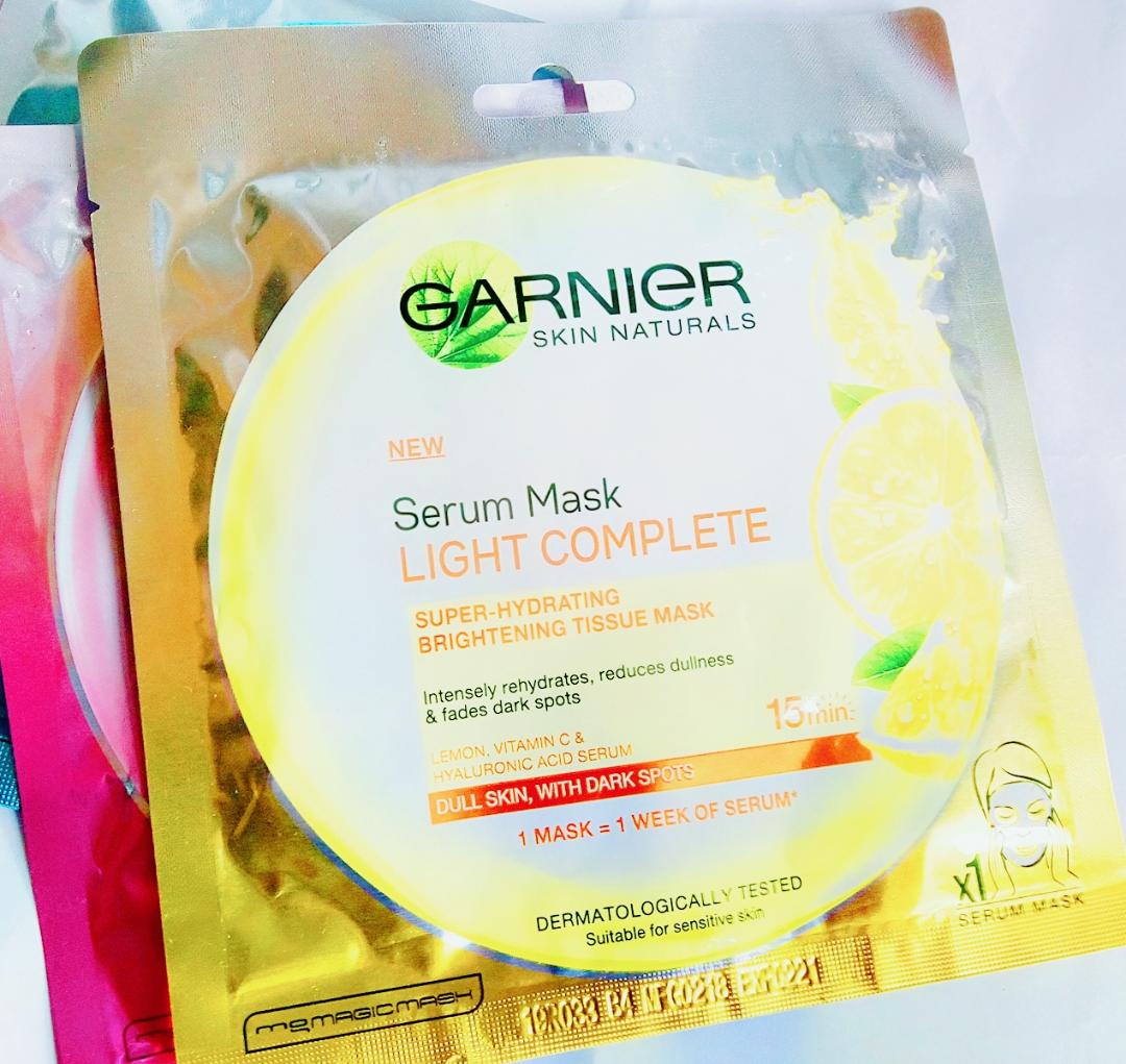 Beauty & Beyond *New Launch* Garnier Skin Naturals Sheet Mask Review