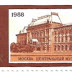 1988 - União Soviética - Lênin e o Museu em Moscou