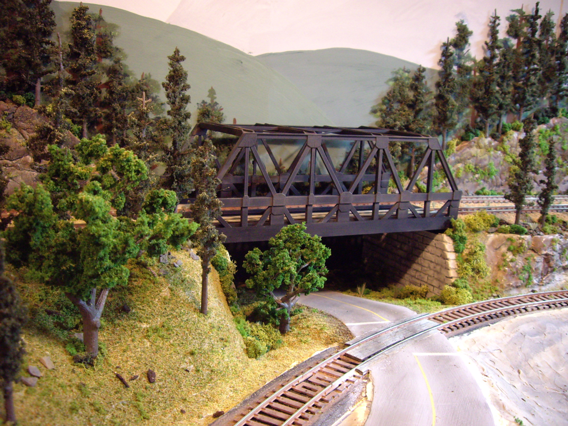 TY'S MODEL RAILROAD: Layout Scenery Part II - The Background forest river wiring diagrams 