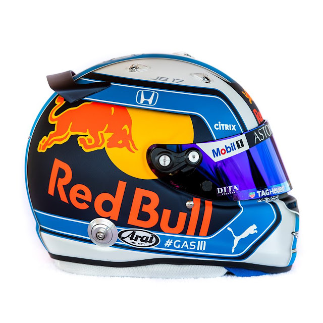 Racing Helmets Garage: Arai GP-7 P.Gasly Paul Ricard 2019 by Adrien ...