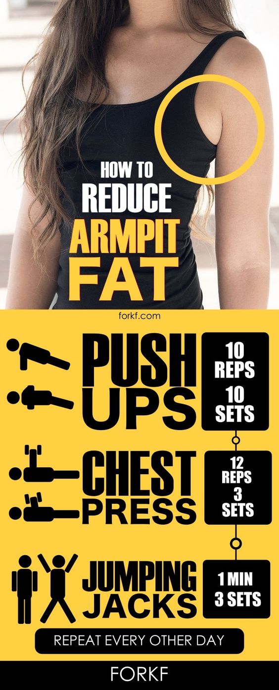 Reduce Armpit Fat In 5 Super Effective Steps