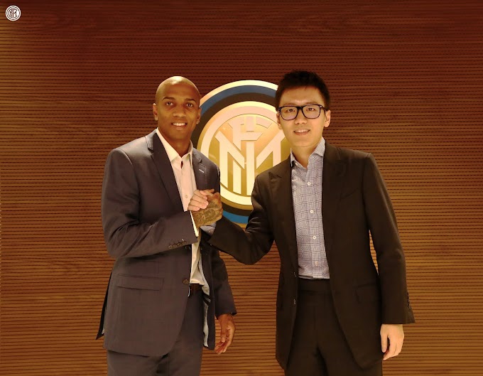 Ashley Young joined Inter Milan from Manchester United