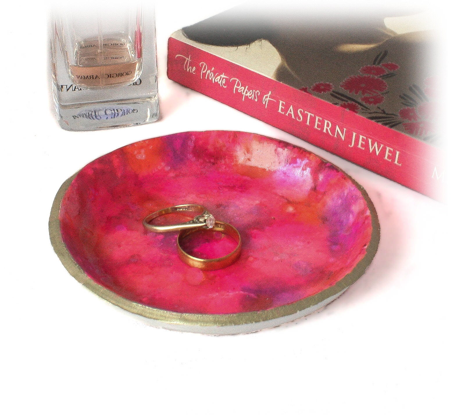 Lottie Of London's Polymer Clay Blog Pink Ring Dish & HomeMaker Magazine