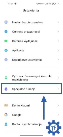 Ustawienia w MIUI 12
