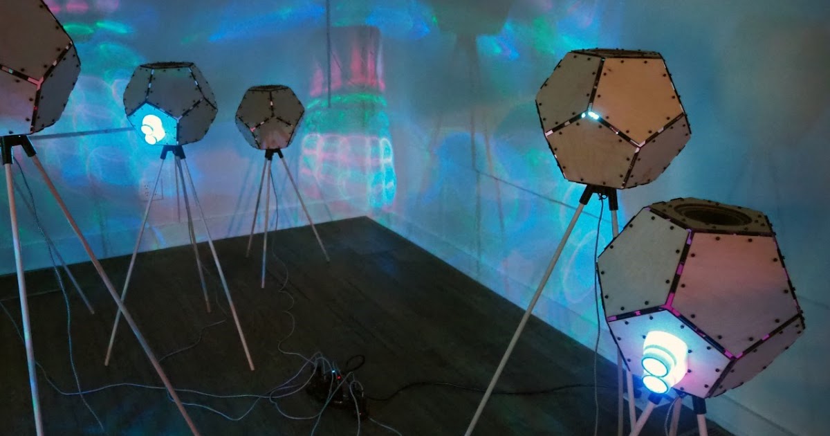 Inside Joplin Spiva exhibition features works using light, sound and code