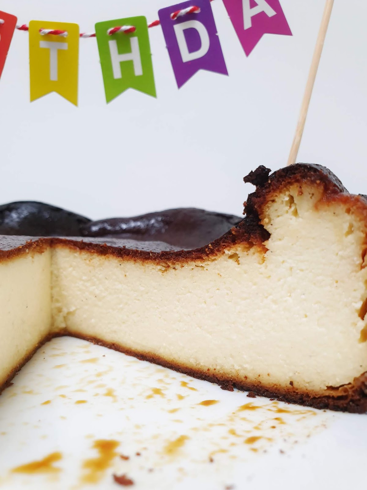 Burnt Cheesecake Recipe 1 (Firm Set)