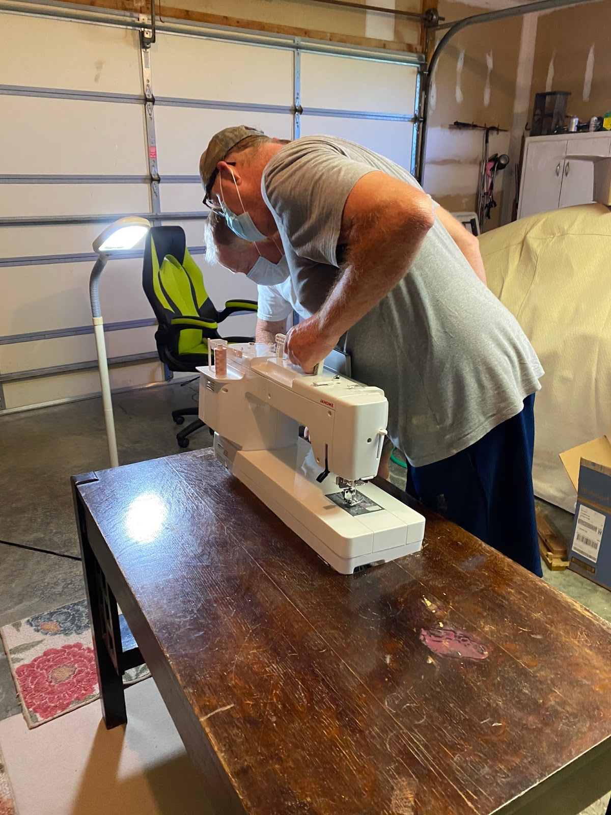 April's Craft Room Repurposing to Create My Janome Continental M7