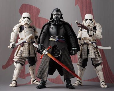 Star Wars Kylo Ren & First Order Stormtrooper Meisho Movie Realization Action Figures