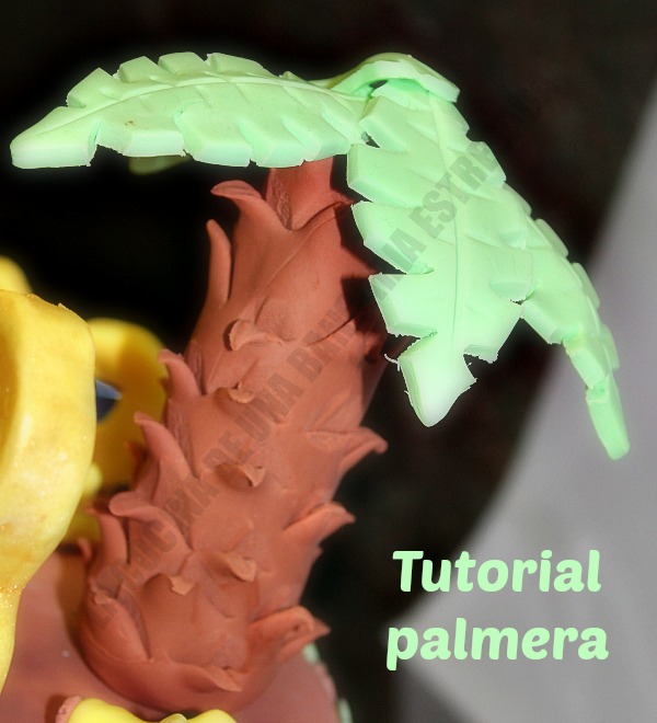 TUTORIAL PALMERA FONDANT