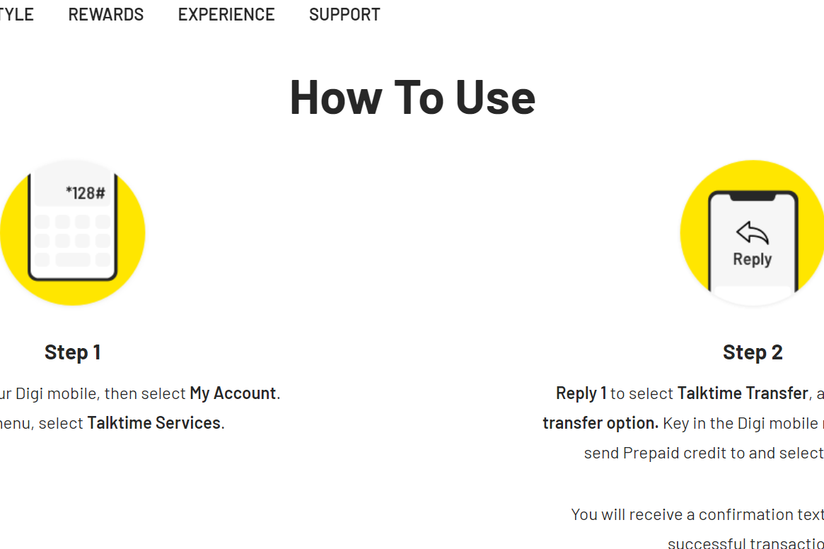 How to top up digi prepaid