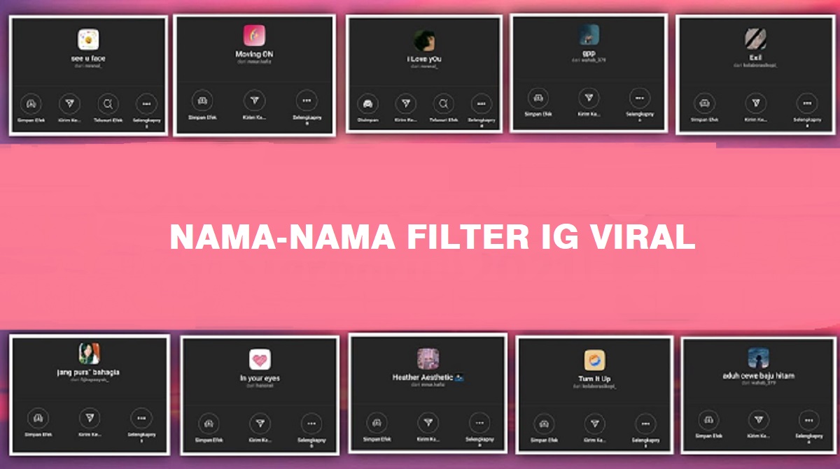 7 Filter IG Viral 2022