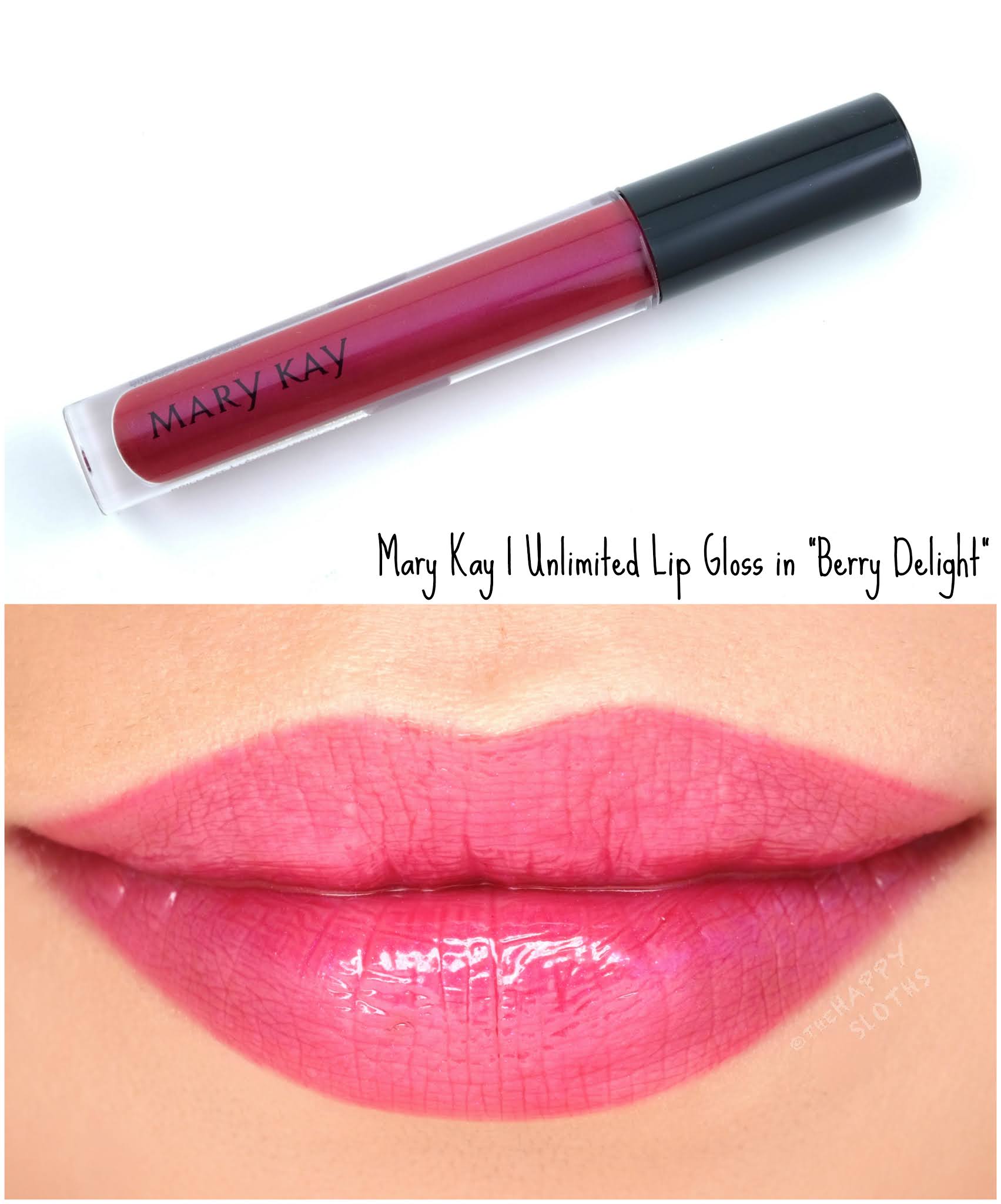 Mary Kay Unlimited Lip Gloss Review and Swatches The Happy Sloths