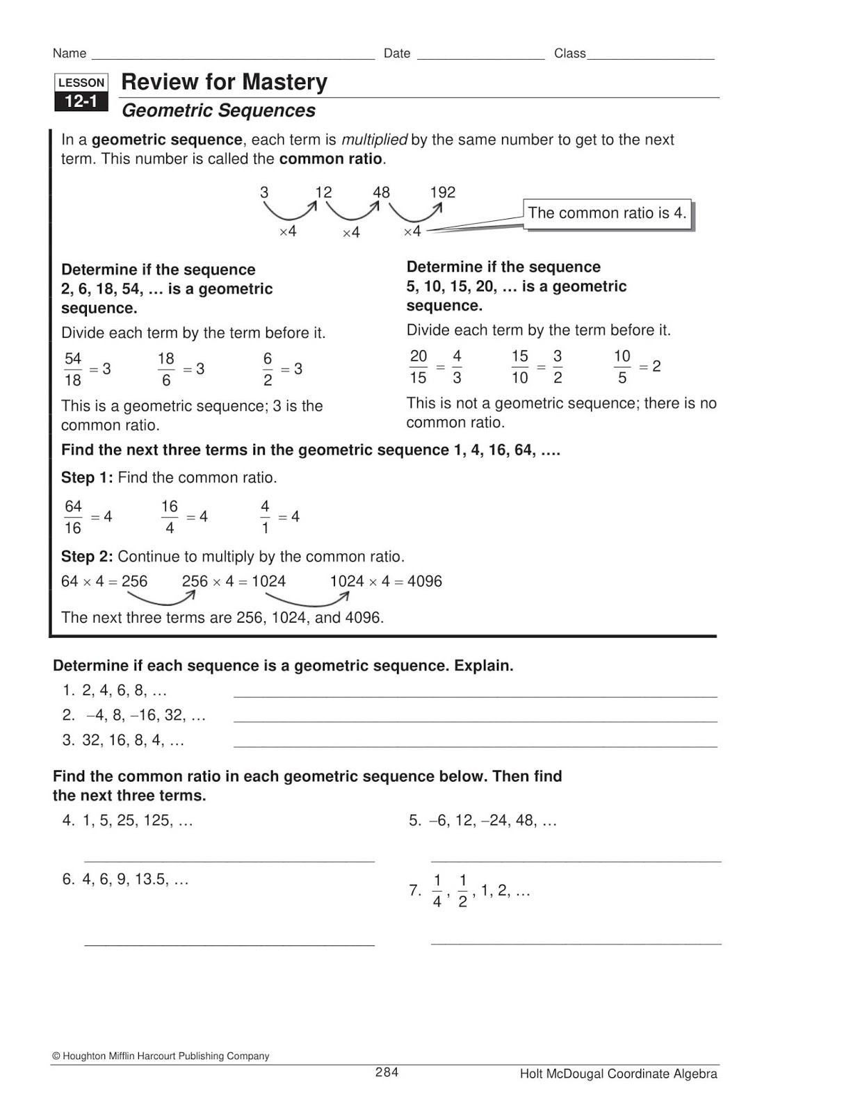 Mrs. Osawaru: Algebra 1 Monday, March 23, 2020