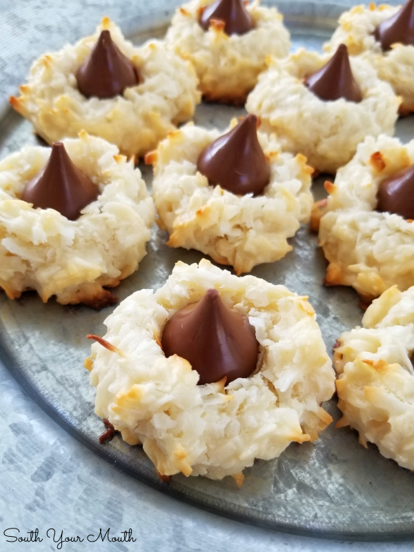 South Your Mouth Coconut Macaroon Kisses