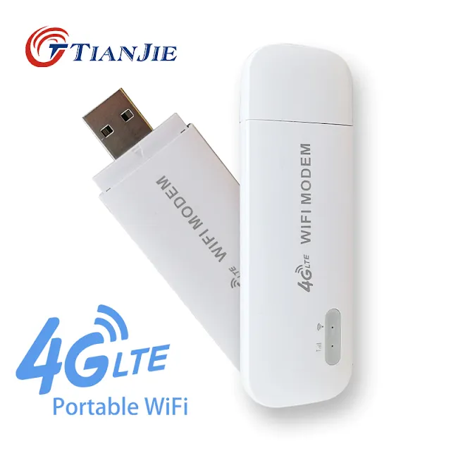 Mini 4g Wifi Router USB Modem Unlock LTE Router 4g Sim Card Mobile Car Network Stick Dongle Passby Unlimited Hotspot IMEI