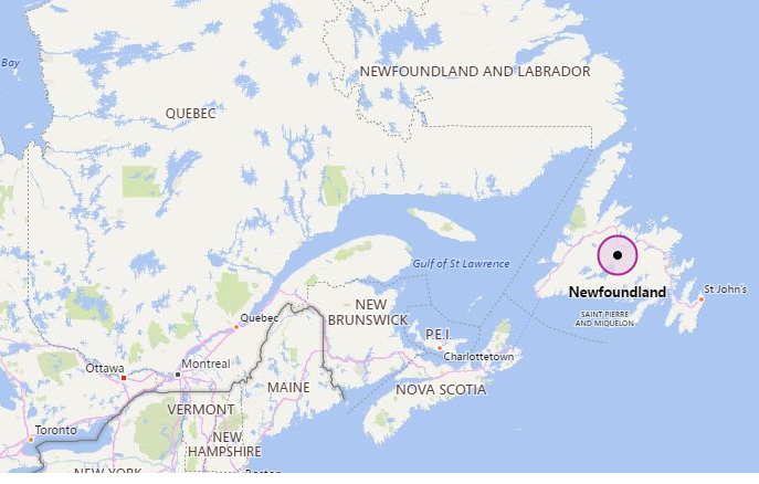 Где остров ньюфаундленд. Залив Святого Лаврентия на карте Северной Америки. Остров св Лаврентия на карте Северной Америки. Остров ньюфаундленд на карте. Остров Святого Лаврентия на карте Северной.