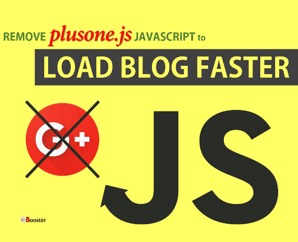 Remove Render Blocking Plusone JavaScript From Blogger HTML To Load Blog Faster