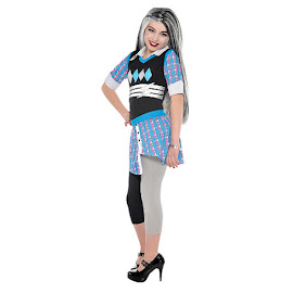 Monster High Party City Frankie Stein Outfit Child Costume