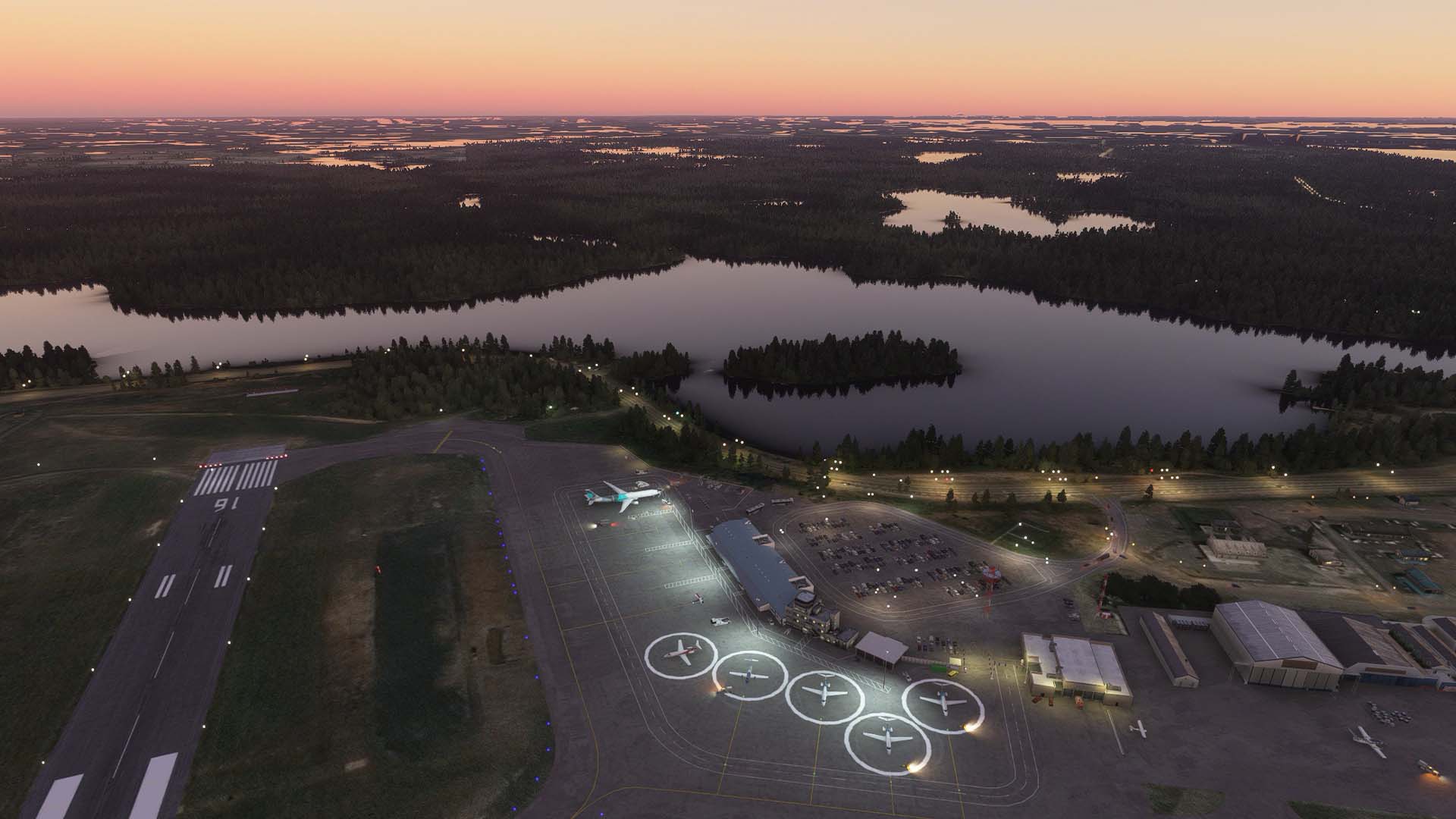 MSFS2020 CYZF Yellowknife Airport Scenery, Canada V.1.0 [HD]