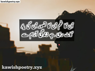 Gam Bhari Shayari Image - Gham Shayari