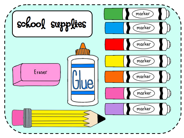 free clipart for school supplies - photo #26