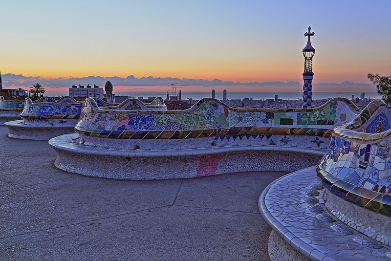 parc guell gaudi barcellona