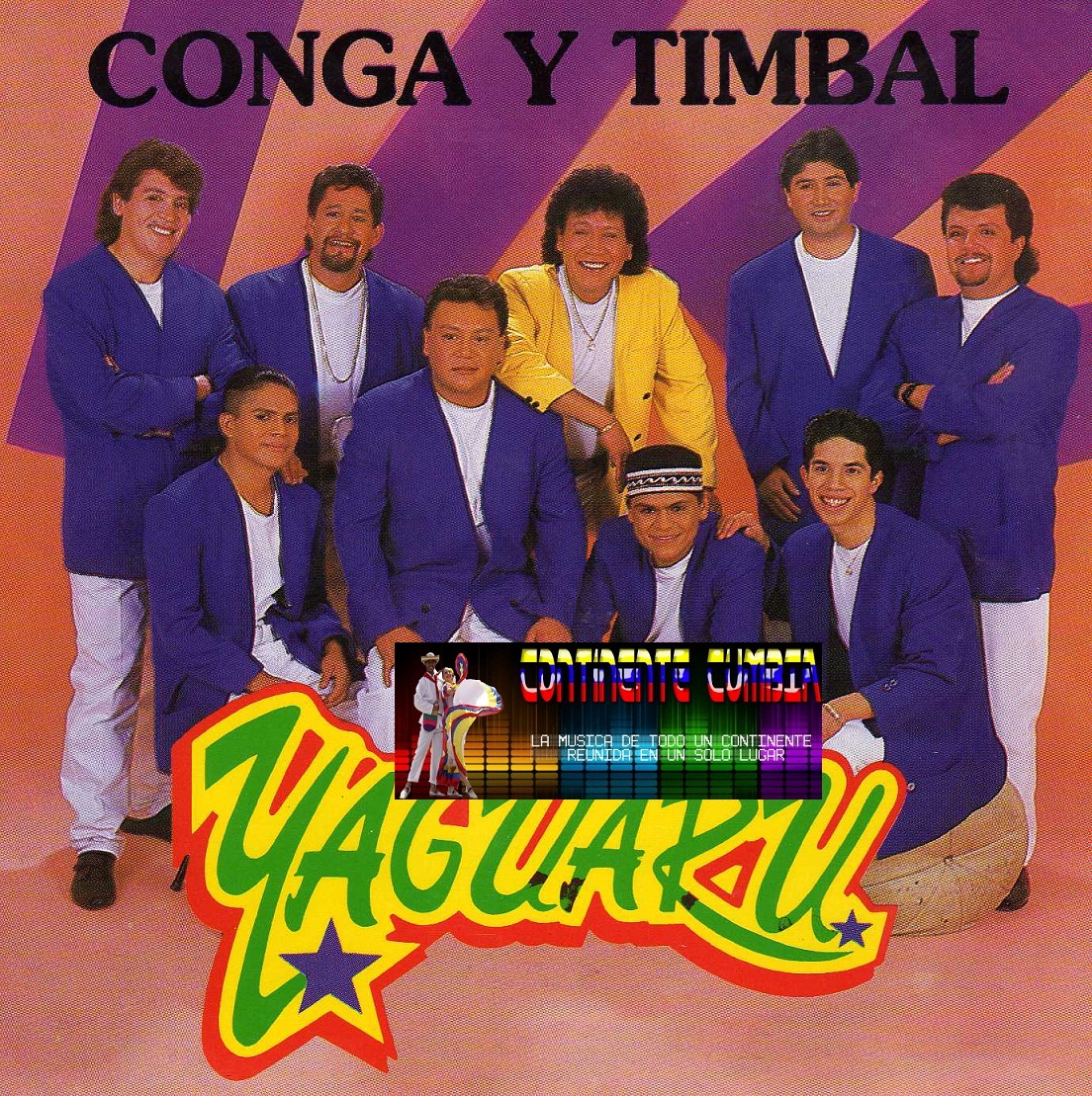 Continente Cumbia Yaguaru Conga Y Timbal