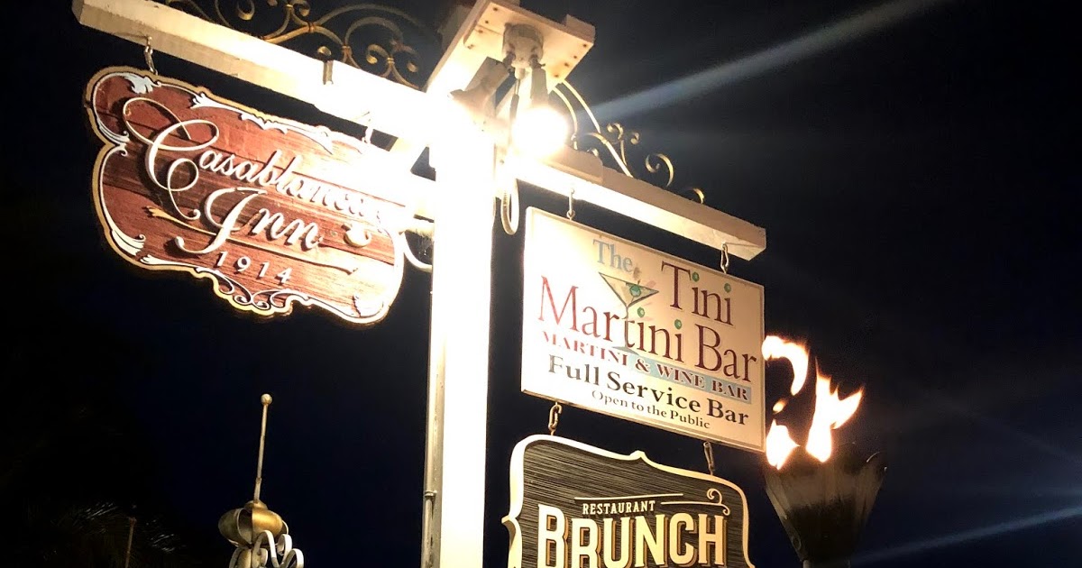 TASTE OF HAWAII THE TINI MARTINI BAR ST. AUGUSTINE, FLORIDA