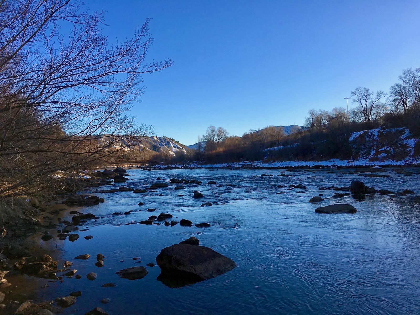 Impression Evergreen Rio de las Animas River of Lost Souls