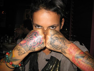 dre baby tattoo want jeck roses