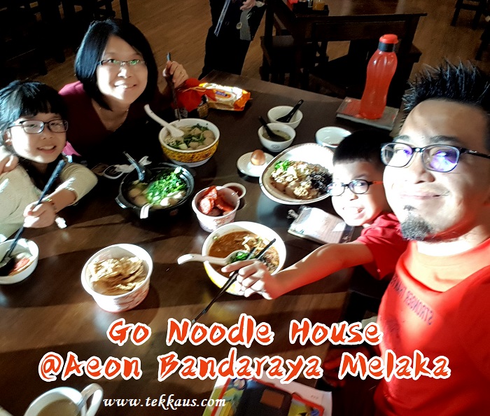 Our 14th Anniversary at Go Noodle House Aeon Bandaraya Melaka