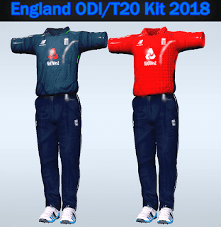 England ODI and T20 Kit 2018 | ICC Cricket Patches
