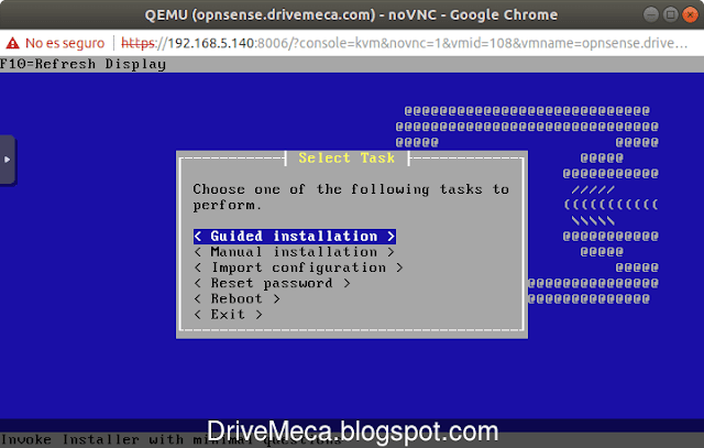 Comenzamos la instalacion guiada Comenzamos la instalacion guiada