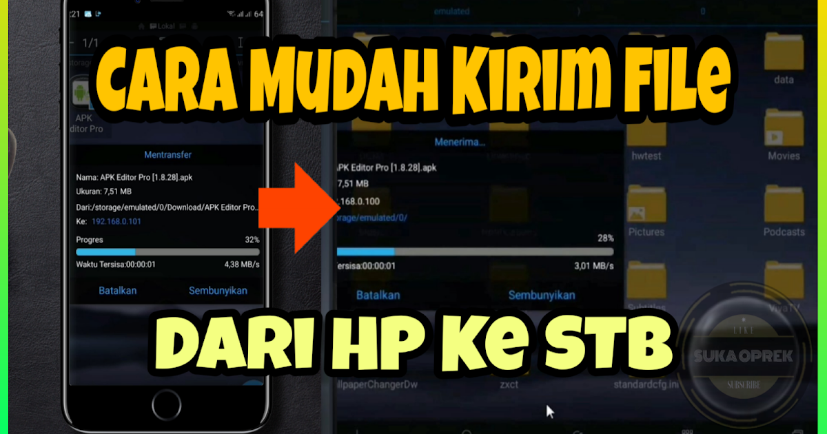 Suka Oprek: Cara Mudah Mengirim File Dari HP Ke STB ( Set ...