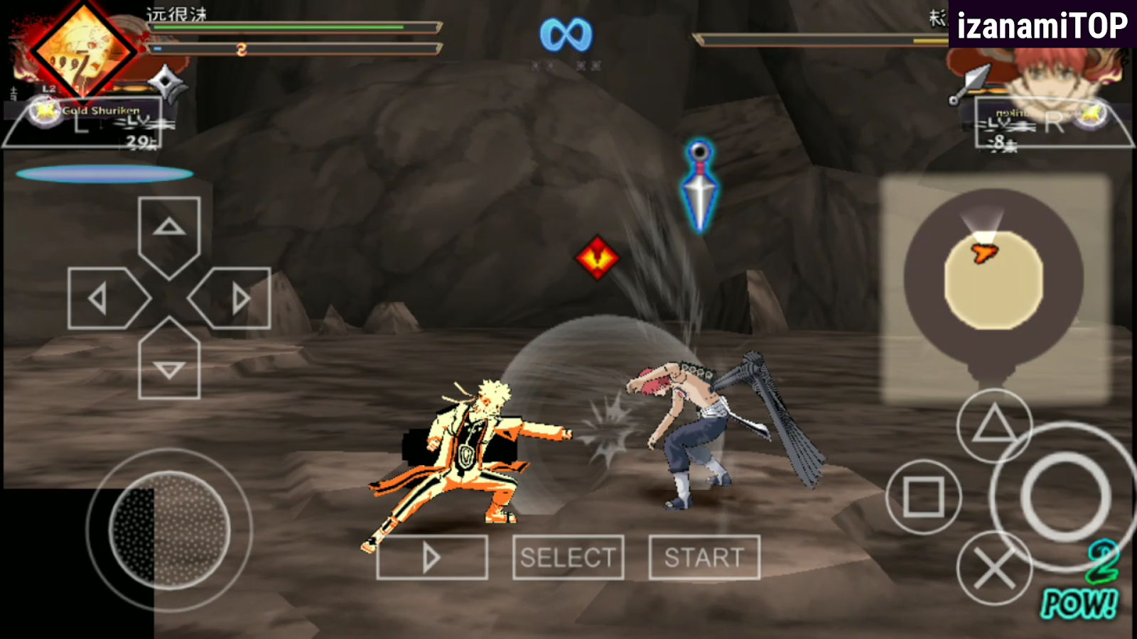 (500MB) Jeu Gratuit Naruto Shippuden Ultimate Ninja Storm 4 MOD PPSSPP