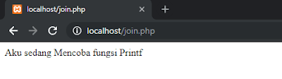 Perbedaan Antara Fungsi echo(), print(), dan printf() di PHP